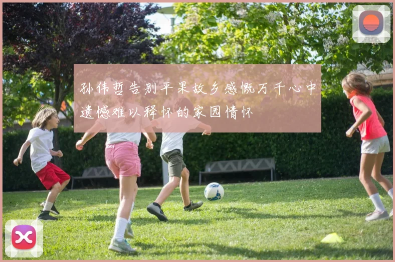 孙伟哲告别平果故乡感慨万千心中遗憾难以释怀的家园情怀